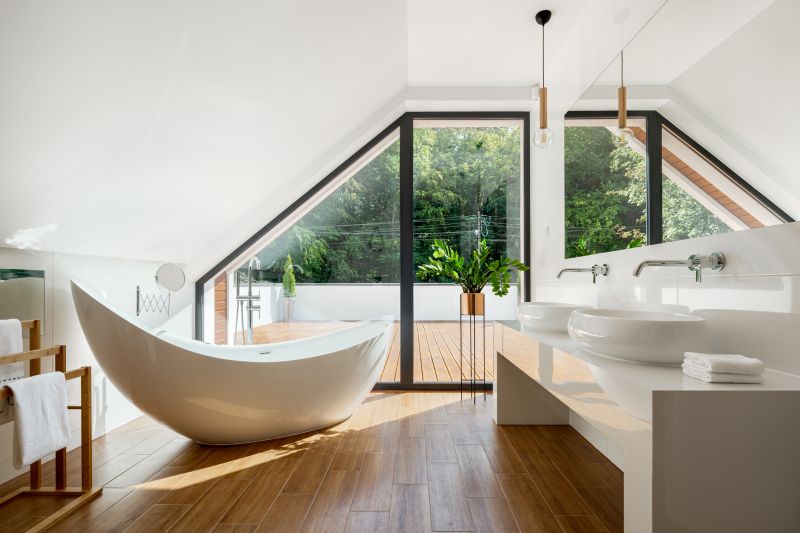 Elegant Bathtub Installation